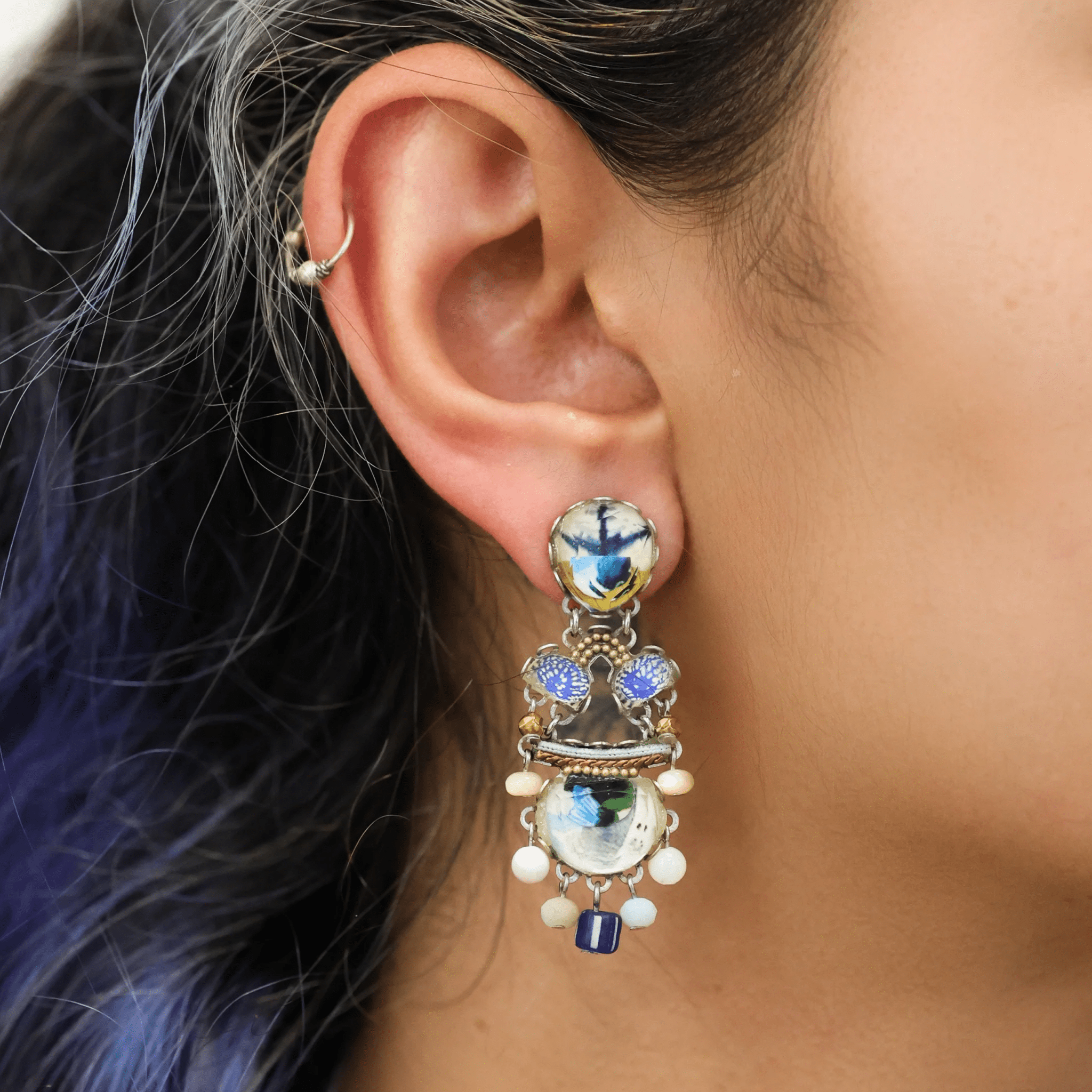 Chic Fresh Waters Earrings - Lizzy G's Fine Gifts