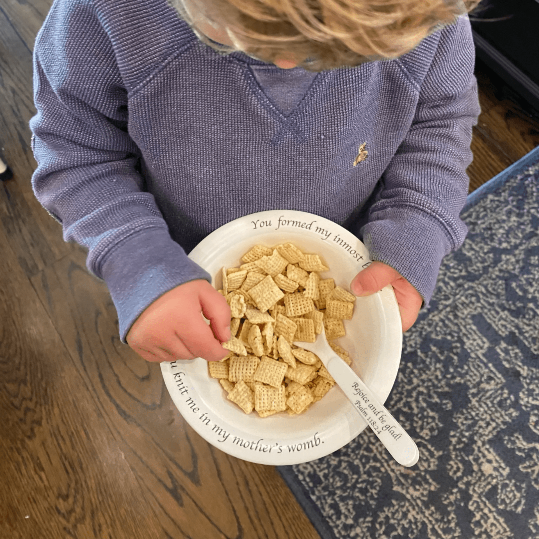 Children's Scripture Dinnerware Set - Lizzy G's Fine Gifts