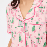 Christmas Cottage Women's Pajama Set - Lizzy G's Fine Gifts