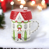 City House Mug with Lid - Lizzy G's Fine Gifts