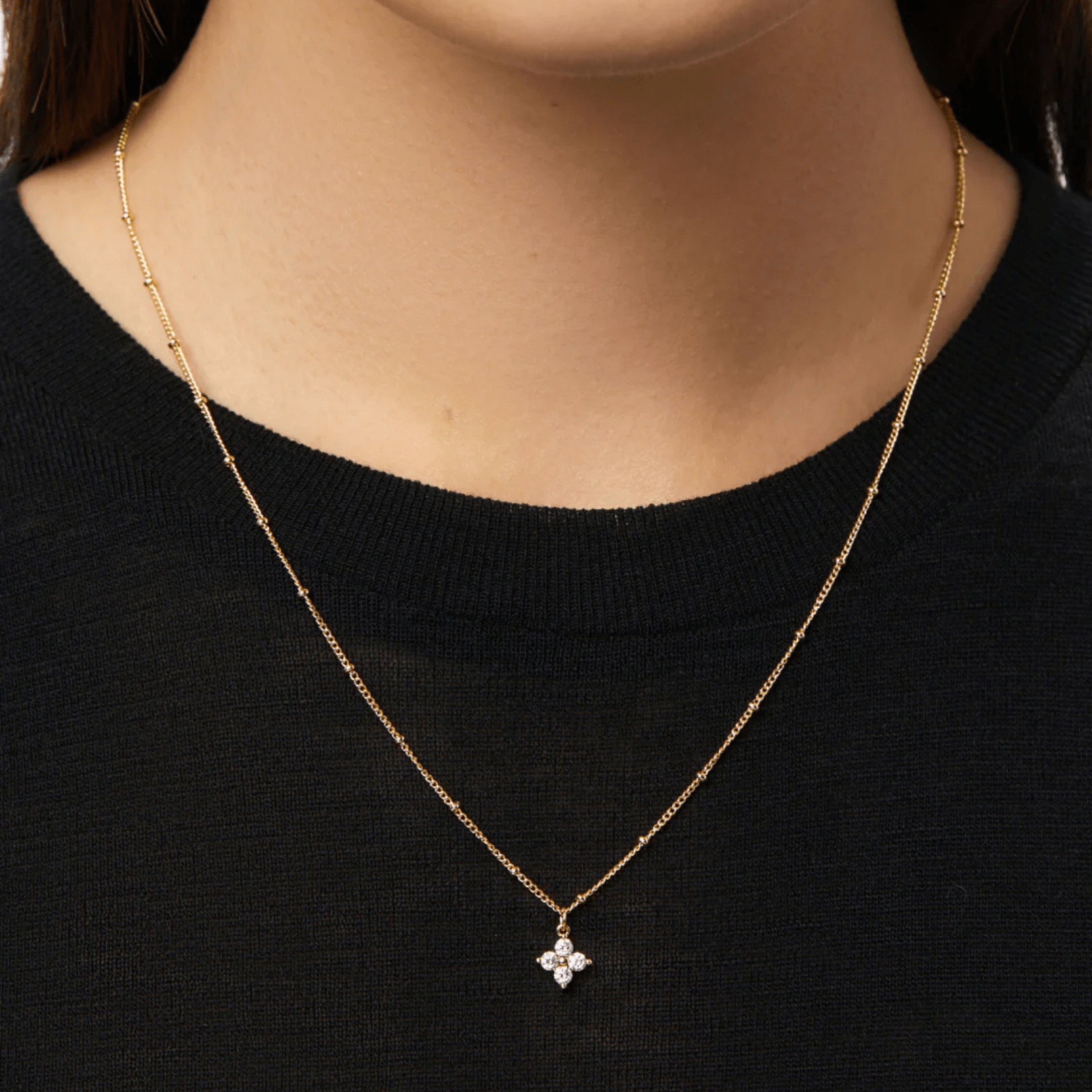 Claire Star Necklace - Lizzy G's Fine Gifts
