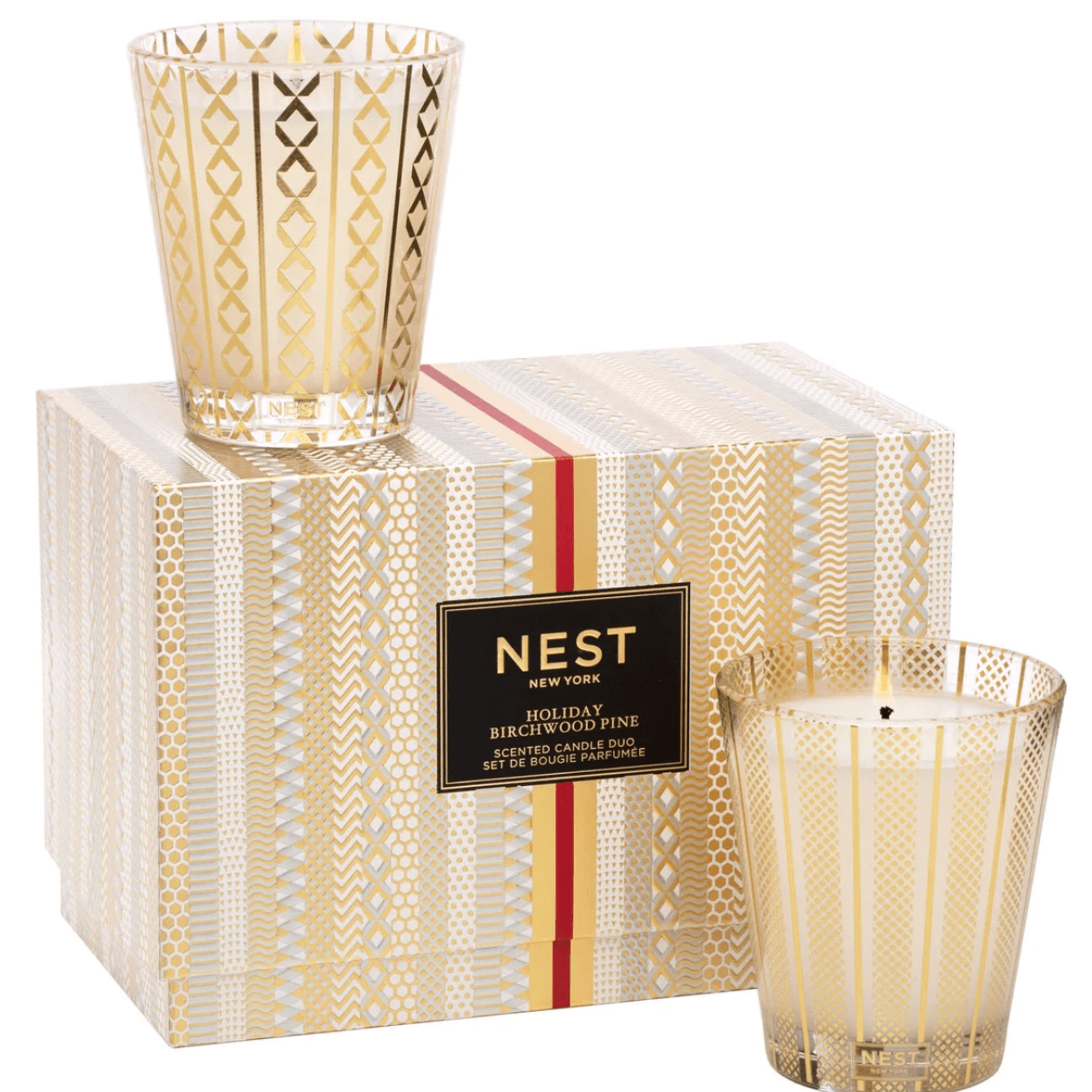 Classic Candle Duo Set - Holiday & Birchwood Pine - Lizzy G's Fine Gifts