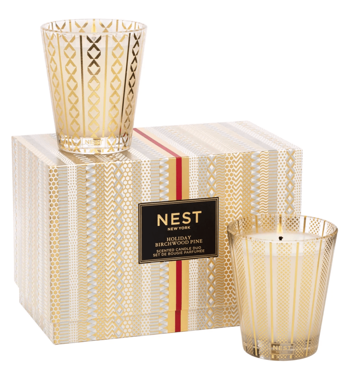 Classic Candle Duo Set - Holiday & Birchwood Pine - Lizzy G's Fine Gifts