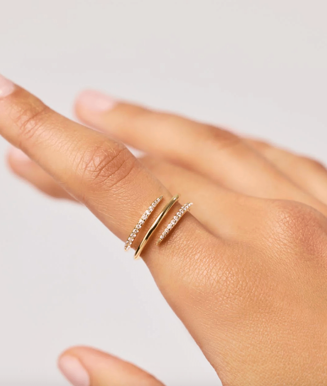 Claw Ring - Oren Triple - Lizzy G's Fine Gifts