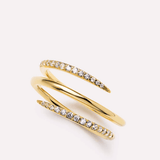 Claw Ring - Oren Triple - Lizzy G's Fine Gifts