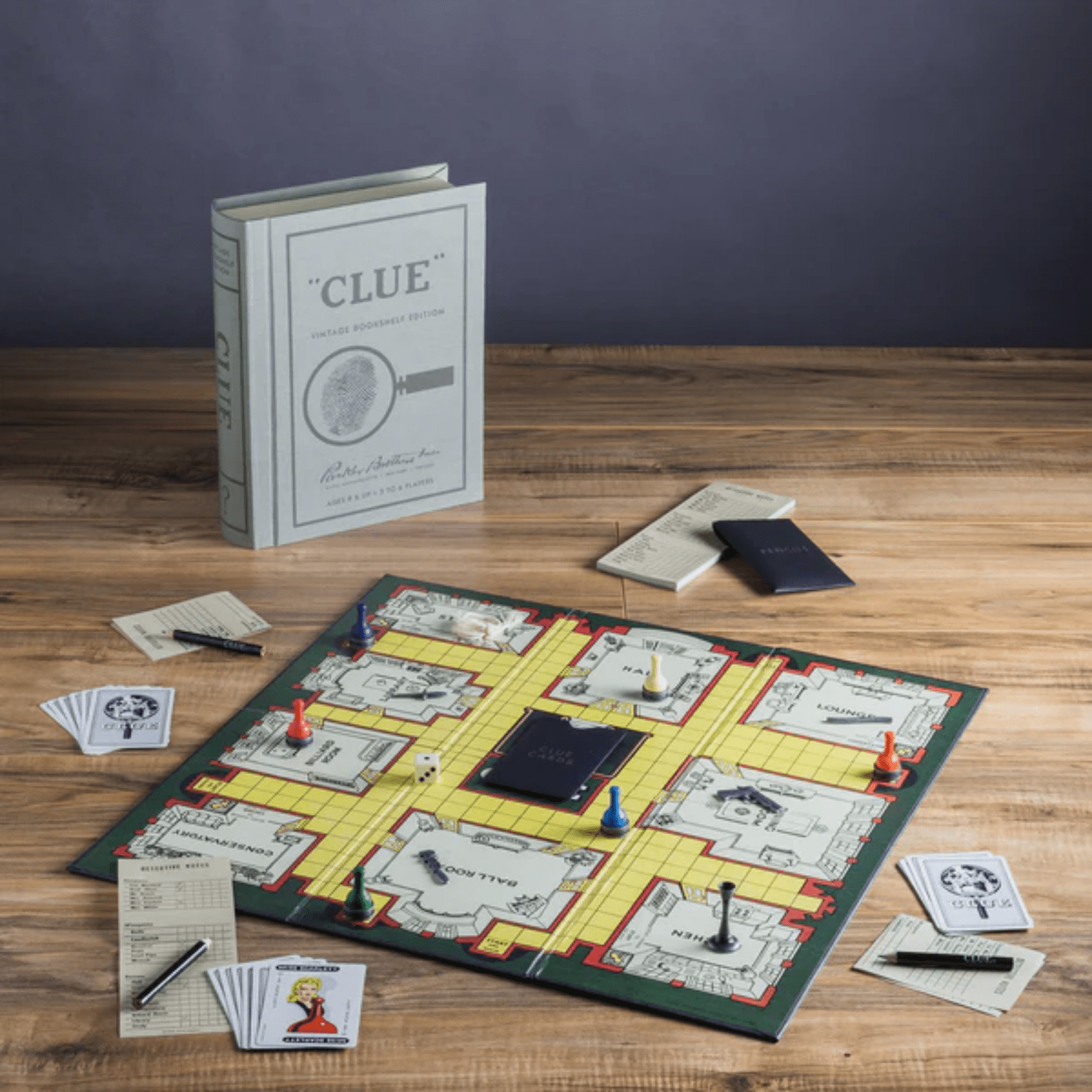 Clue Bookshelf Game - Lizzy G's Fine Gifts