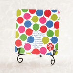 Colorful Advent Calendar with Easel - Lizzy G's Fine Gifts