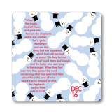 Colorful Advent Calendar with Easel - Lizzy G's Fine Gifts