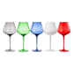Colors of Paris Wine Glass Set - Lizzy G's Fine Gifts