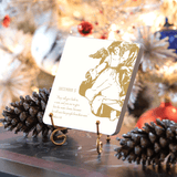 Contemporary Advent Calendar with Easel - Lizzy G's Fine Gifts