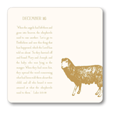 Contemporary Advent Calendar with Easel - Lizzy G's Fine Gifts