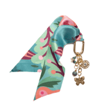 Costa Floral Bag Charm - Lizzy G's Fine Gifts