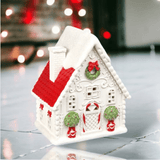 Cottage House LED Porcelain Christmas Decor - Lizzy G's Fine Gifts