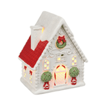 Cottage House LED Porcelain Christmas Decor - Lizzy G's Fine Gifts