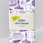 Cotton Kitchen Towel - LSU - Lizzy G's Fine Gifts