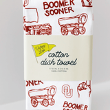 Cotton Kitchen Towel - OU - Lizzy G's Fine Gifts