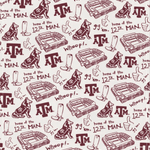 Cotton Kitchen Towel - Texas A&M - Lizzy G's Fine Gifts