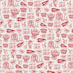 Cotton Kitchen Towel - Texas Tech - Lizzy G's Fine Gifts