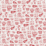 Cotton Kitchen Towel - Texas Tech - Lizzy G's Fine Gifts