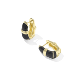 Courtney Enamel Huggie Earrings - Lizzy G's Fine Gifts