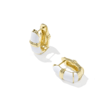 Courtney Enamel Huggie Earrings - Lizzy G's Fine Gifts