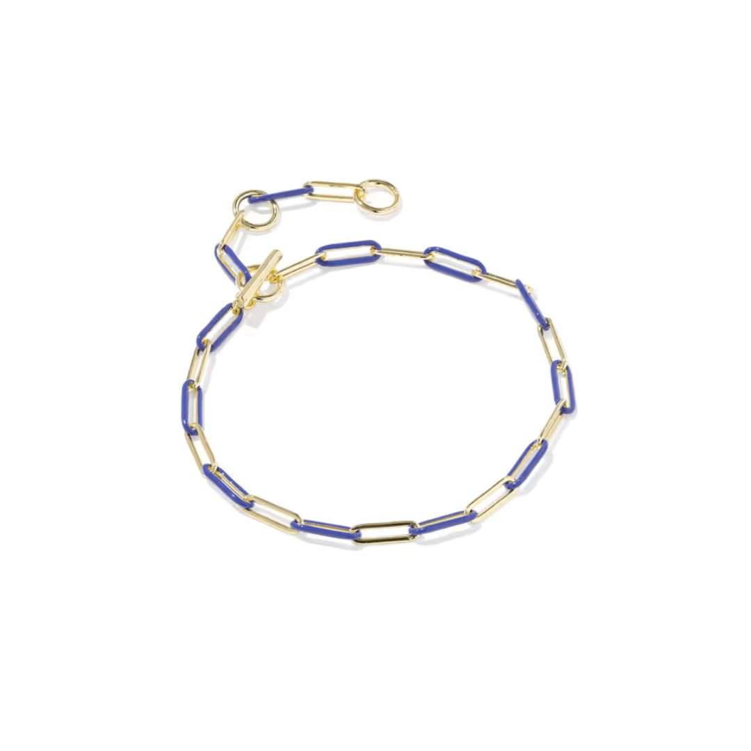 Courtney Enamel Link Bracelet - Lizzy G's Fine Gifts