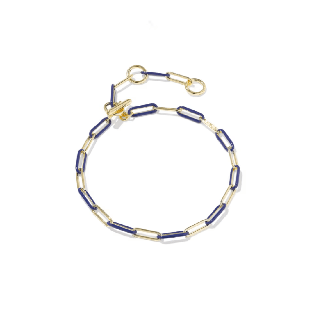 Courtney Enamel Link Bracelet - Lizzy G's Fine Gifts