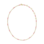 Courtney Enamel Link Necklace - Lizzy G's Fine Gifts