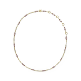 Courtney Enamel Link Necklace - Lizzy G's Fine Gifts