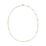 Courtney Enamel Link Necklace - Lizzy G's Fine Gifts