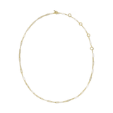 Courtney Enamel Link Necklace - Lizzy G's Fine Gifts