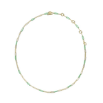 Courtney Enamel Link Necklace - Lizzy G's Fine Gifts
