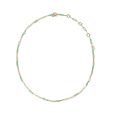 Courtney Enamel Link Necklace - Lizzy G's Fine Gifts