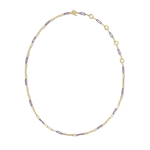 Courtney Enamel Link Necklace - Lizzy G's Fine Gifts