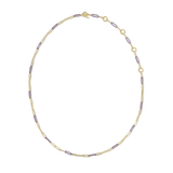 Courtney Enamel Link Necklace - Lizzy G's Fine Gifts