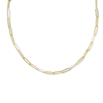 Courtney Enamel Link Necklace - Lizzy G's Fine Gifts