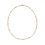 Courtney Enamel Link Necklace - Lizzy G's Fine Gifts