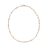 Courtney Enamel Link Necklace - Lizzy G's Fine Gifts