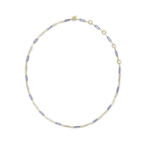 Courtney Enamel Link Necklace - Lizzy G's Fine Gifts