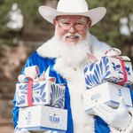 Cowboy Santa Christmas Ornament - 2025 - Lizzy G's Fine Gifts