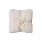 CozyChic Fisherman Cable Throw - Lizzy G's Fine Gifts
