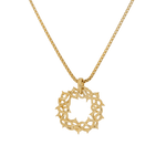 Crown of Thorns Large Pendant Necklace - Lizzy G's Fine Gifts
