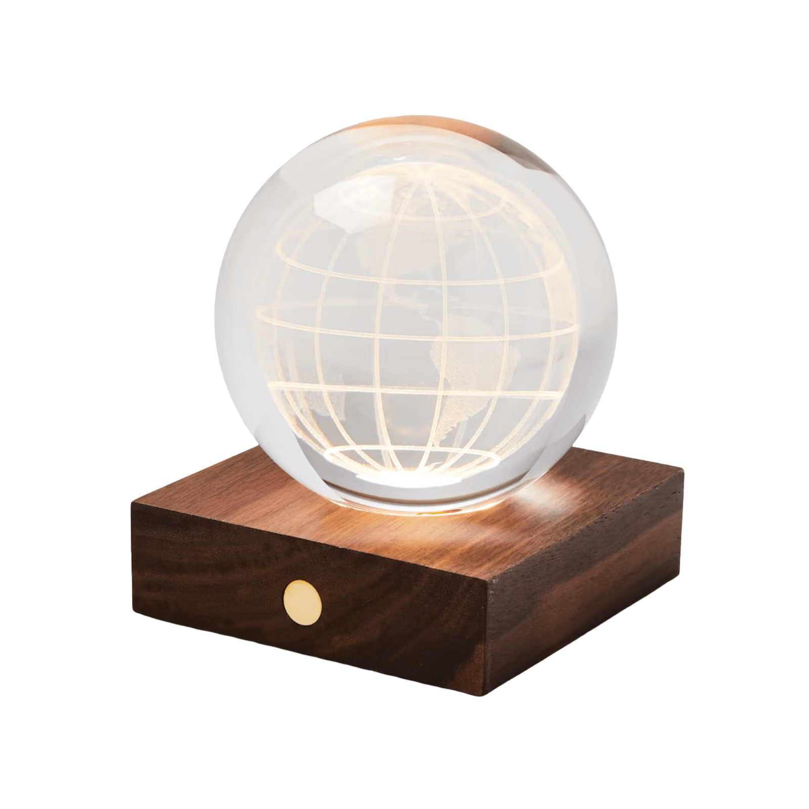 Crystal Light - World Globe - Lizzy G's Fine Gifts