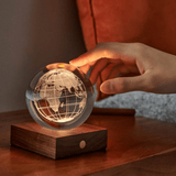 Crystal Light - World Globe - Lizzy G's Fine Gifts