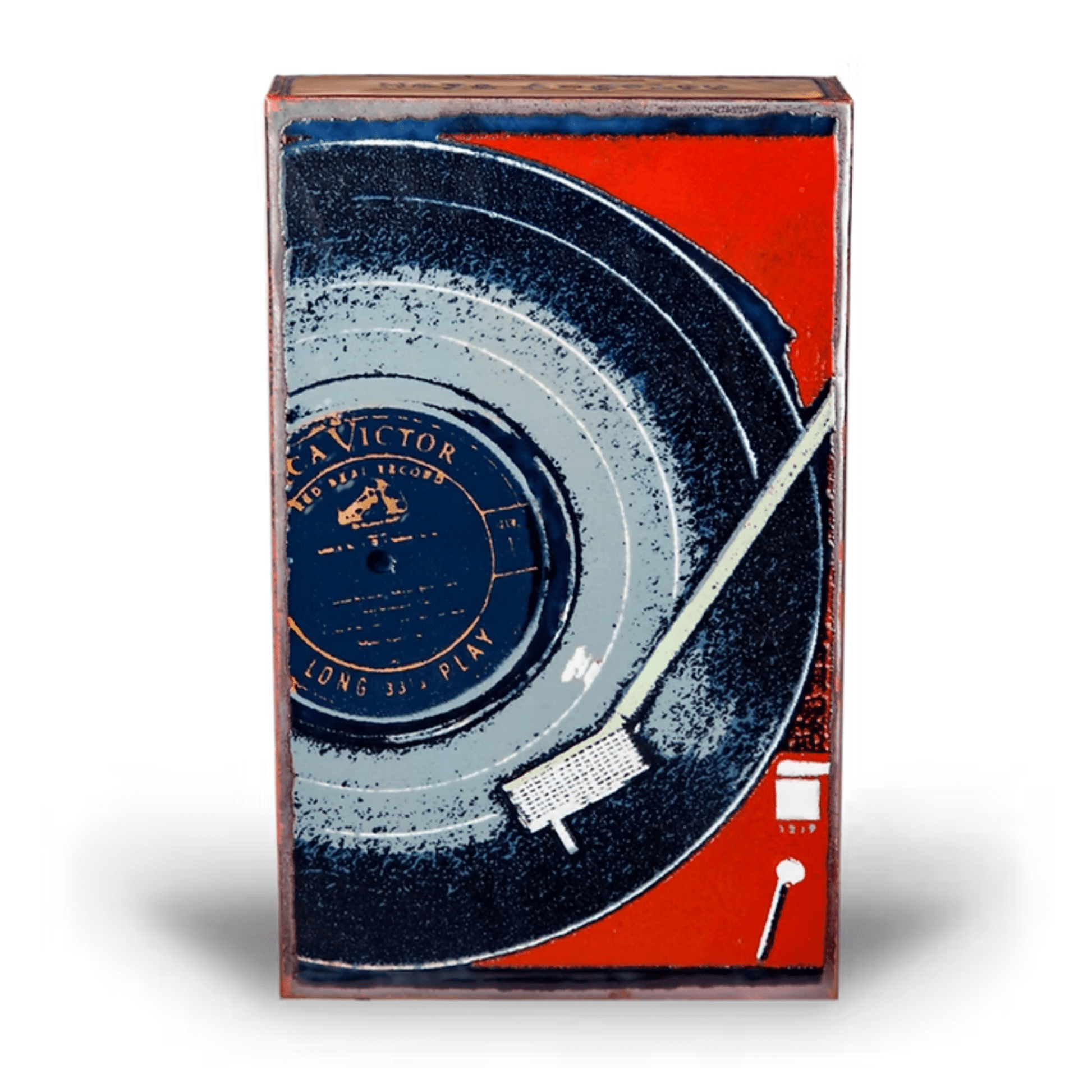 Cue Up - 214 - Copper Art Block - Lizzy G's Fine Gifts