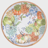 Fall Hydrangea 14" Mango Wood Bowl