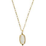 Dani Frame Long Necklace - Lizzy G's Fine Gifts