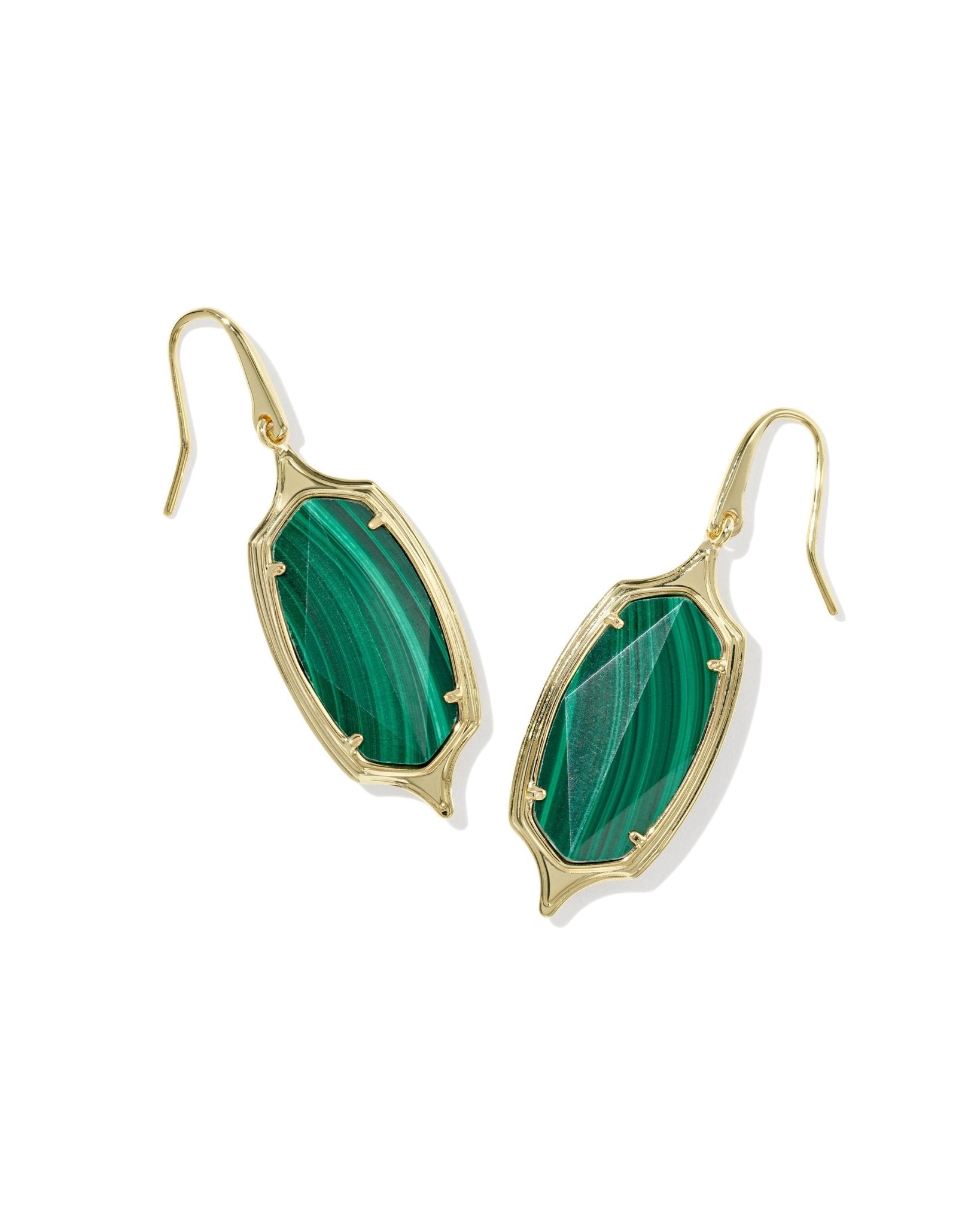 Dani Step Frame Drop Earrings - Lizzy G's Fine Gifts