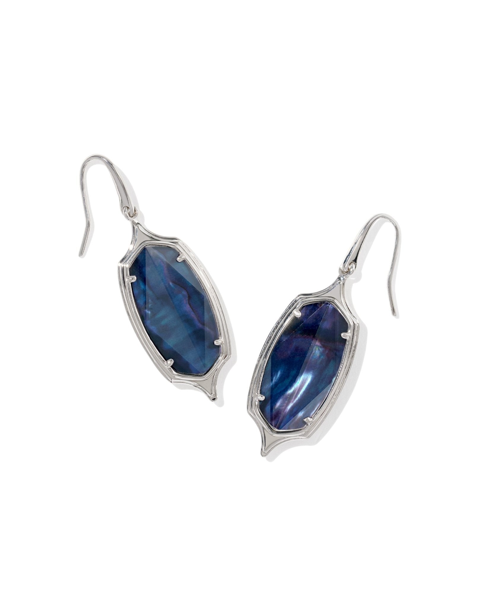 Dani Step Frame Drop Earrings - Lizzy G's Fine Gifts