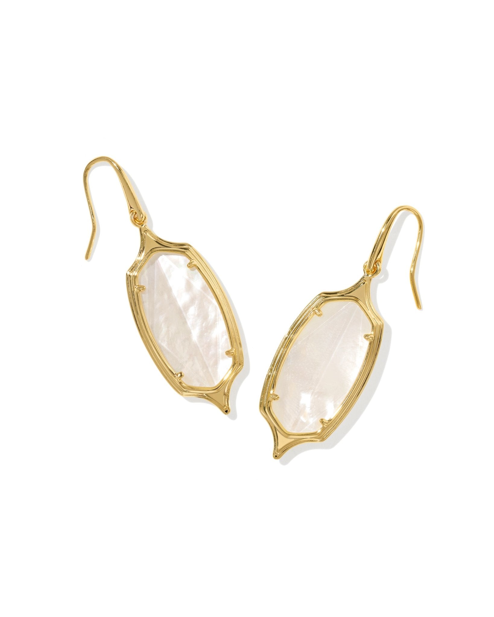 Dani Step Frame Drop Earrings - Lizzy G's Fine Gifts